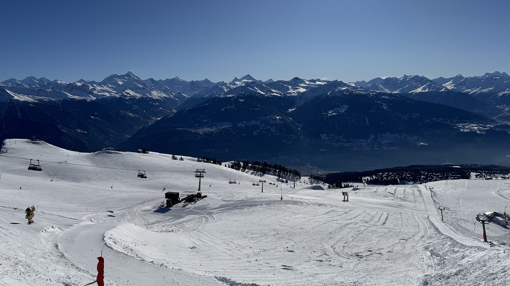 Snowpark Crans-Montana.